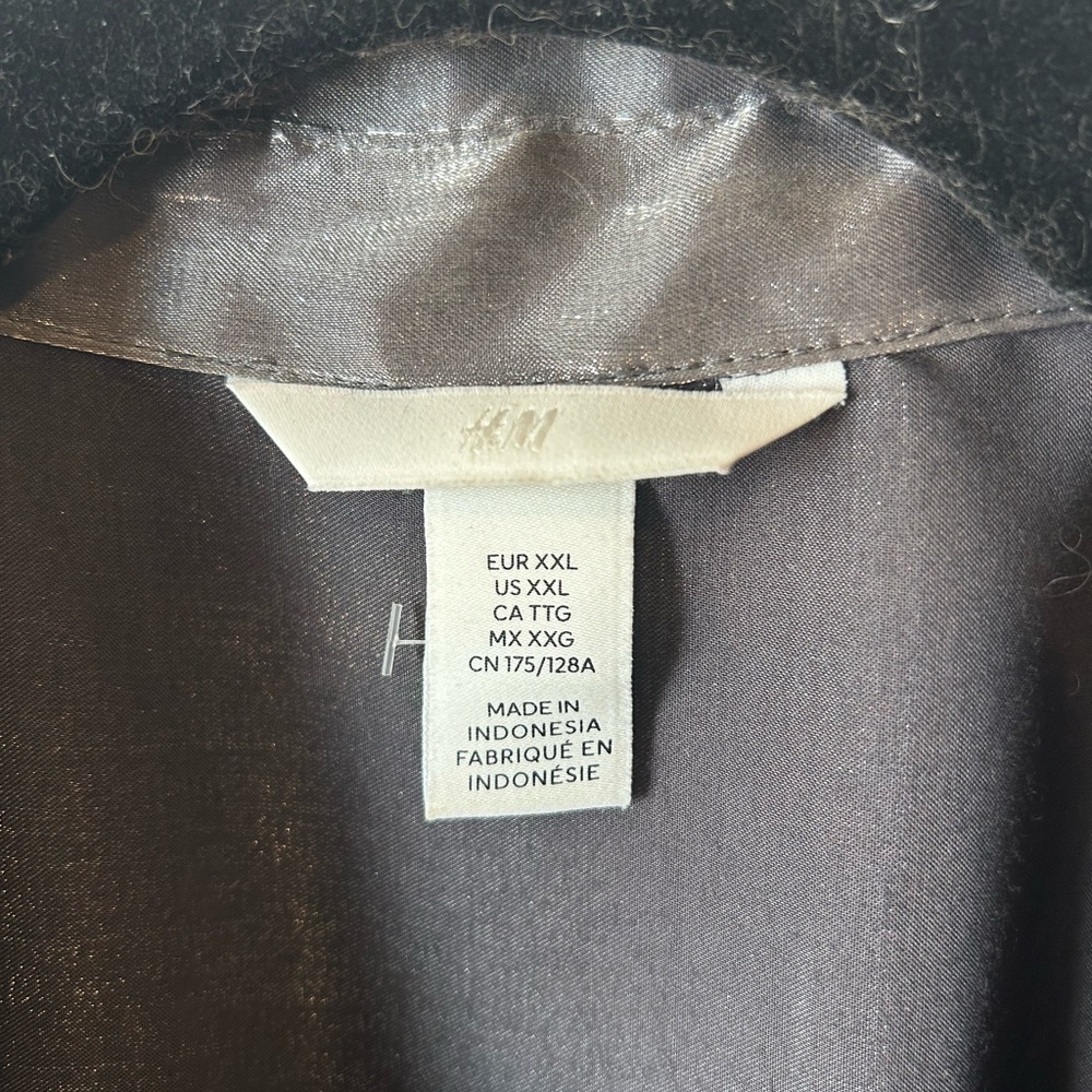 Silver Long Sleeve Button-Down Duster - Picture 7 of 8